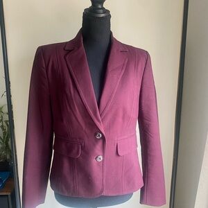 Women's Tailored Plum/Burgundy Blazer Jacket and Dress Pant COMBO